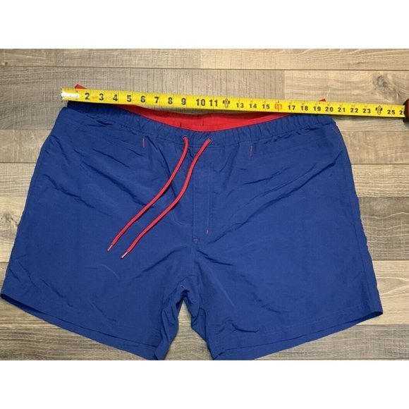 Duluth Trading‎ Co Nylon Shorts Mens Size 2XL Blue Drawstring Elastic Waist - Picture 7 of 8